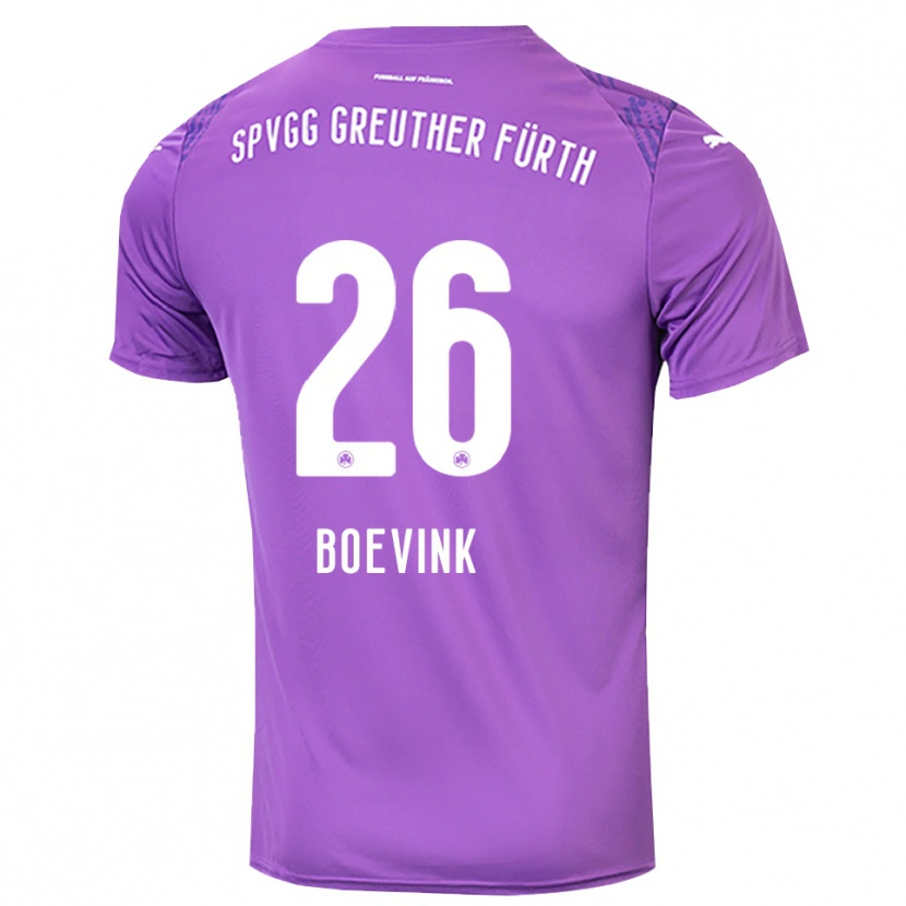 Danxen Damen Pelle Boevink #26 Trikot Lila Weiß Torwarttrikot 2025/26