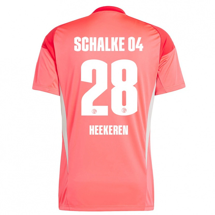 Danxen Damen Justin Heekeren #28 Trikot Korallenrot Torwarttrikot 2025/26
