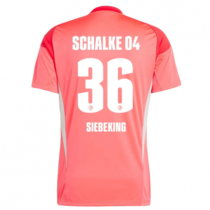 Danxen Damen Johannes Siebeking #36 Trikot Korallenrot Torwarttrikot 2025/26