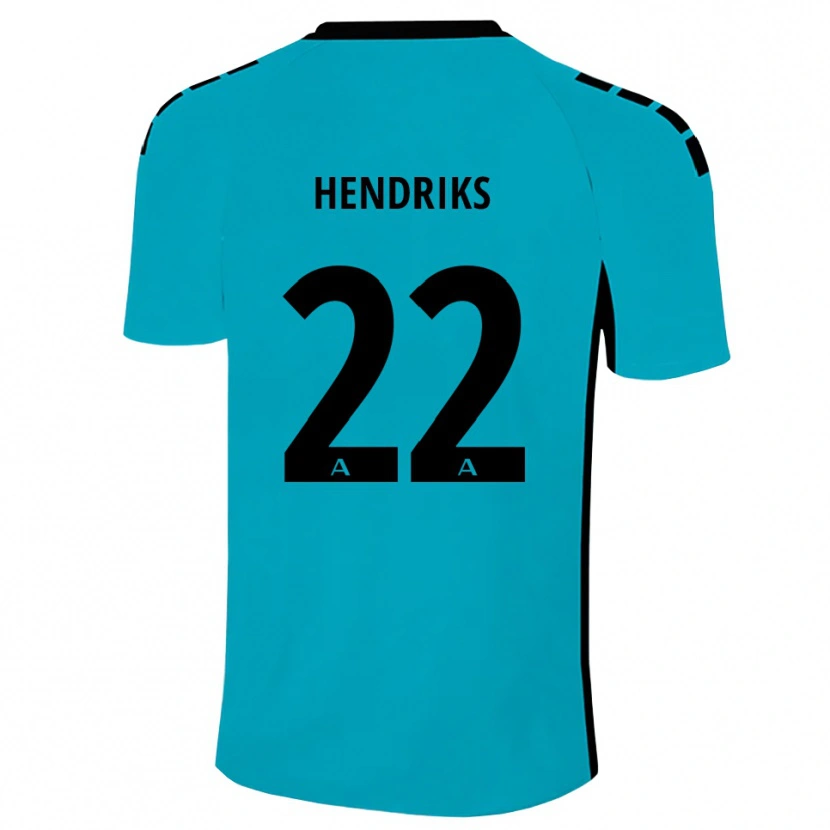Danxen Damen Tom Hendriks #22 Trikot Cyan Torwarttrikot 2025/26