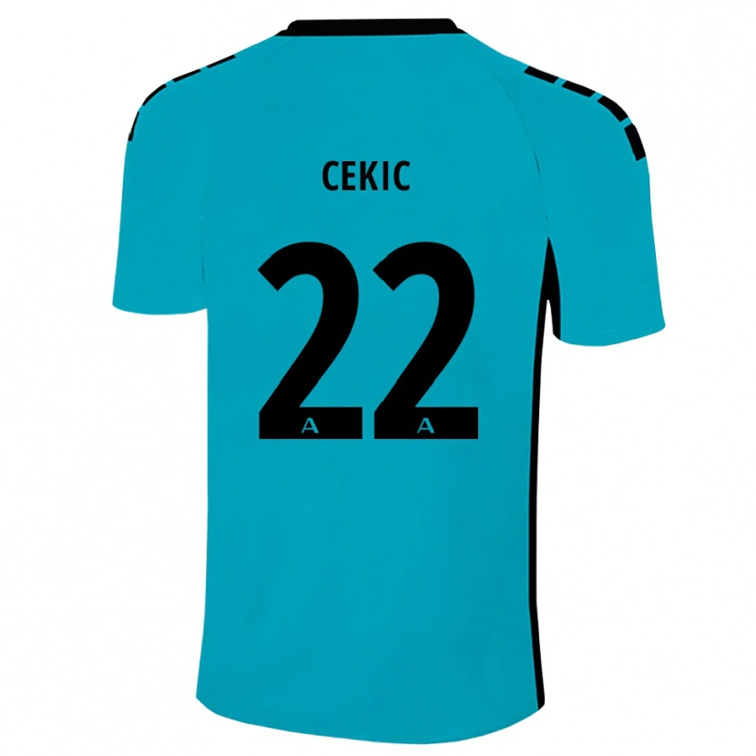 Danxen Damen Adnan Cekic #22 Trikot Cyan Torwarttrikot 2025/26