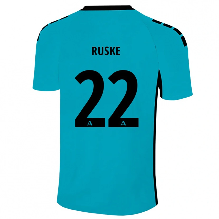 Danxen Damen Neo Ruske #22 Trikot Cyan Torwarttrikot 2025/26