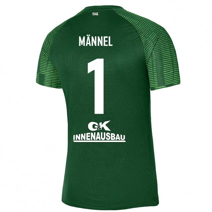 Danxen Damen Martin Männel #1 Trikot Tiefgrün Schwarz Torwarttrikot 2025/26