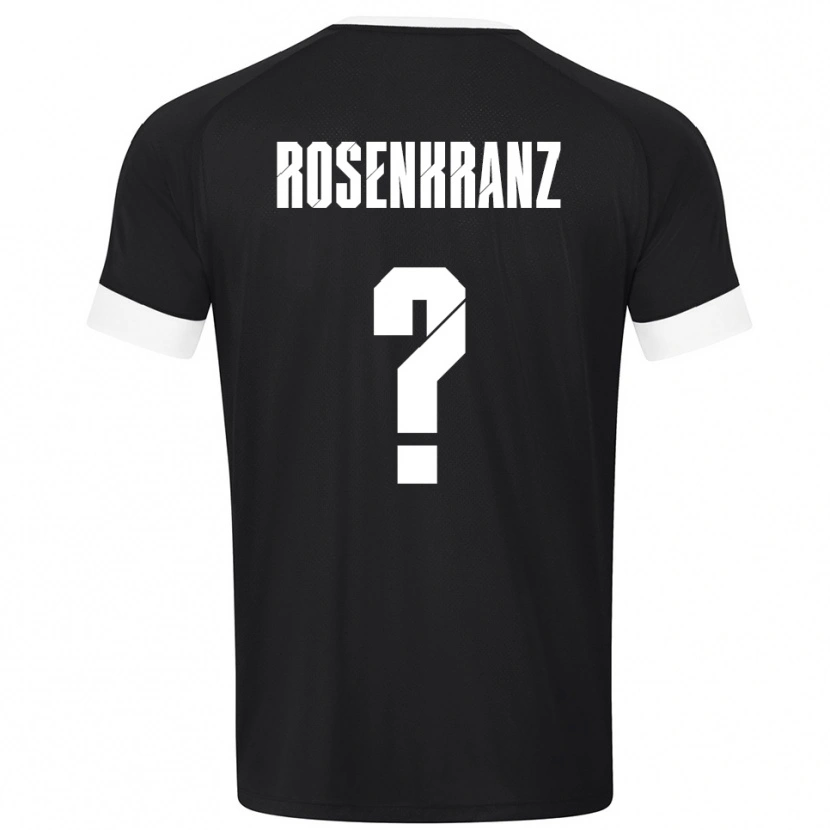 Danxen Damen Colin Rosenkranz #0 Trikot Schwarz Weiß Torwarttrikot 2025/26