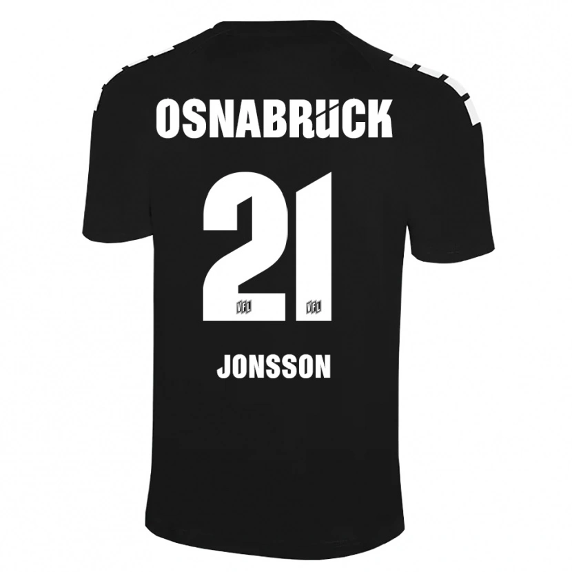 Danxen Damen Lukas Jonsson #21 Trikot Schwarz Weiß Torwarttrikot 2025/26