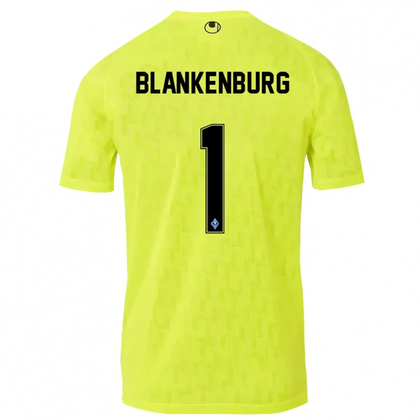 Danxen Damen Luca Blankenburg #1 Trikot Gelb Schwarz Torwarttrikot 2025/26