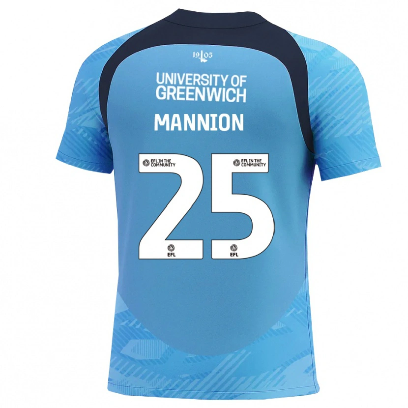 Danxen Damen Will Mannion #25 Trikot Blau Weiß Torwarttrikot 2025/26
