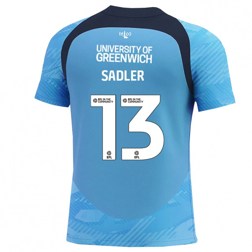 Danxen Damen Jude Sadler #13 Trikot Blau Weiß Torwarttrikot 2025/26