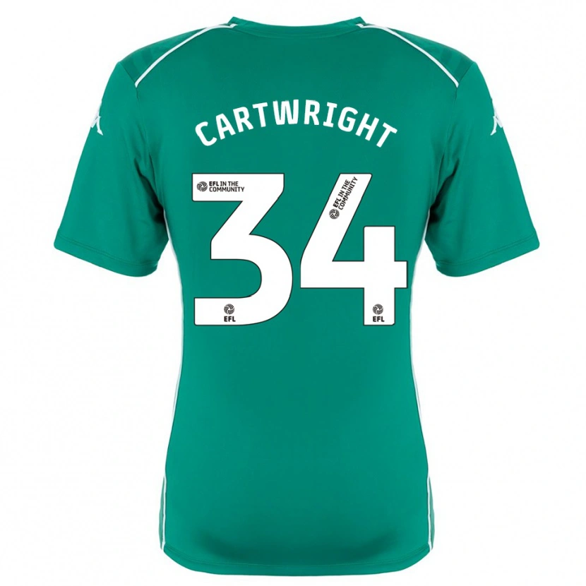 Danxen Damen Harvey Cartwright #34 Trikot Grün Weiß Torwarttrikot 2025/26