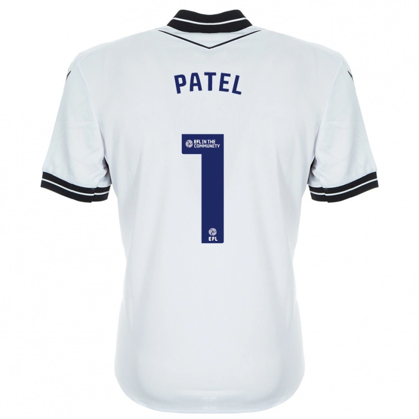 Danxen Damen Ajae Patel #1 Trikot Weiß Königsblau Torwarttrikot 2025/26