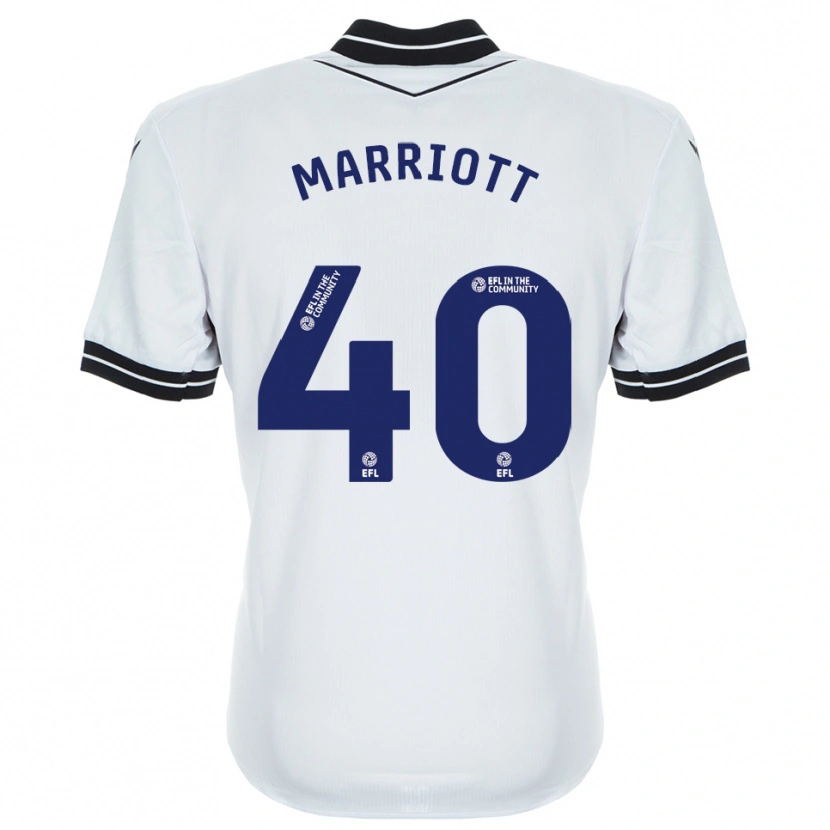 Danxen Damen Monty Marriott #40 Trikot Weiß Königsblau Torwarttrikot 2025/26