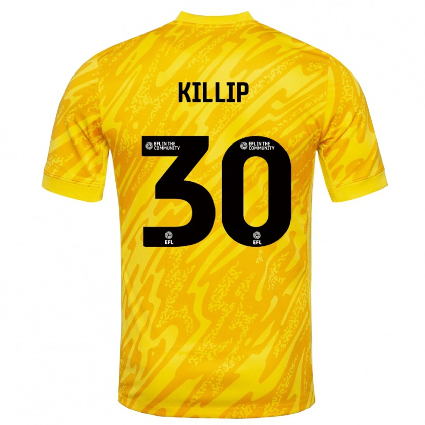 Danxen Damen Ben Killip #30 Trikot Gelb Schwarz Torwarttrikot 2025/26