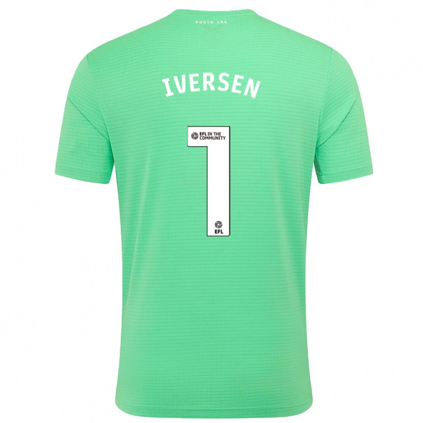 Danxen Damen Daniel Iversen #1 Trikot Pastell Türkis Torwarttrikot 2025/26