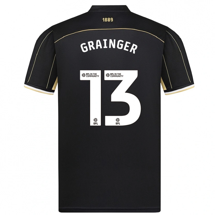 Danxen Damen Benjamin Grainger #13 Trikot Schwarz Braun Torwarttrikot 2025/26