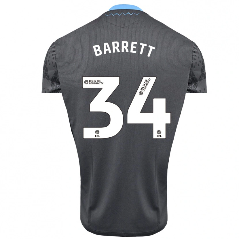 Danxen Damen Killian Barrett #34 Trikot Grau Weiß Torwarttrikot 2025/26