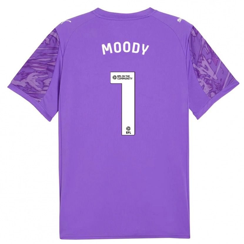 Danxen Damen Dylan Moody #1 Trikot Lila Weiß Torwarttrikot 2025/26