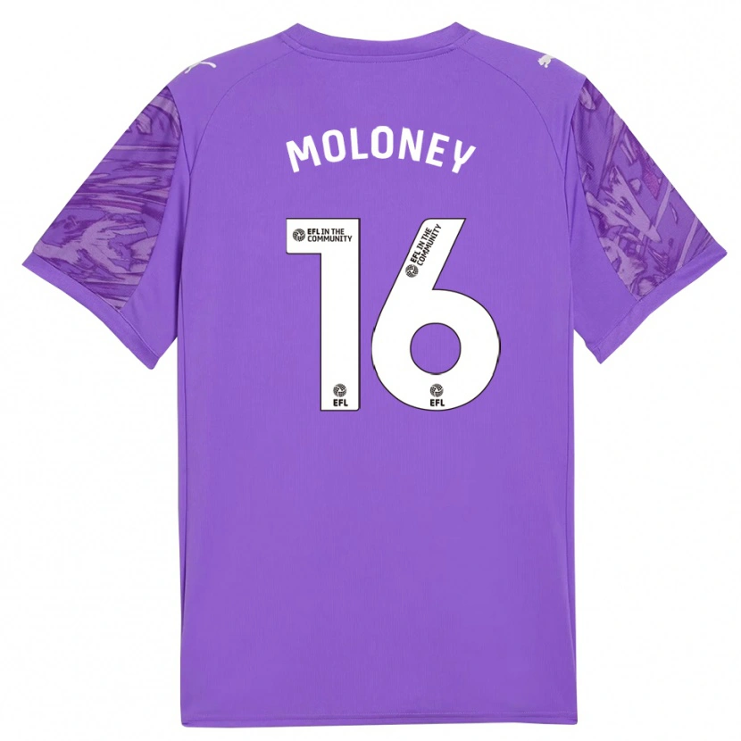 Danxen Damen George Moloney #16 Trikot Lila Weiß Torwarttrikot 2025/26