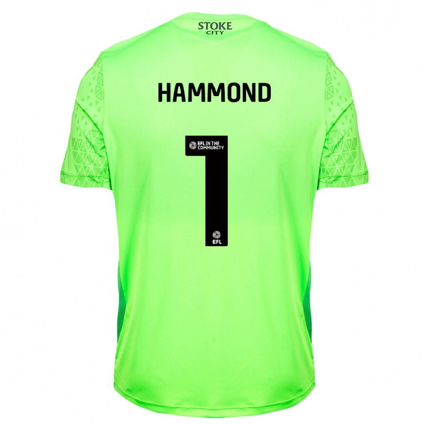 Danxen Damen Alek Hammond #1 Trikot Grün Schwarz Torwarttrikot 2025/26