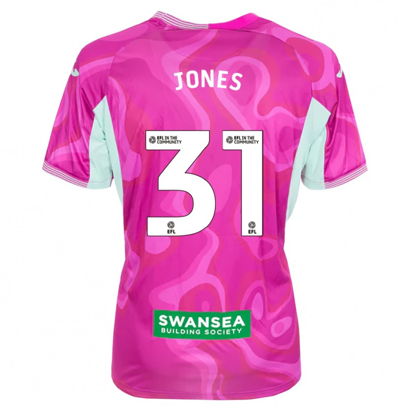 Danxen Damen Verity Jones #31 Trikot Magenta Weiß Torwarttrikot 2025/26