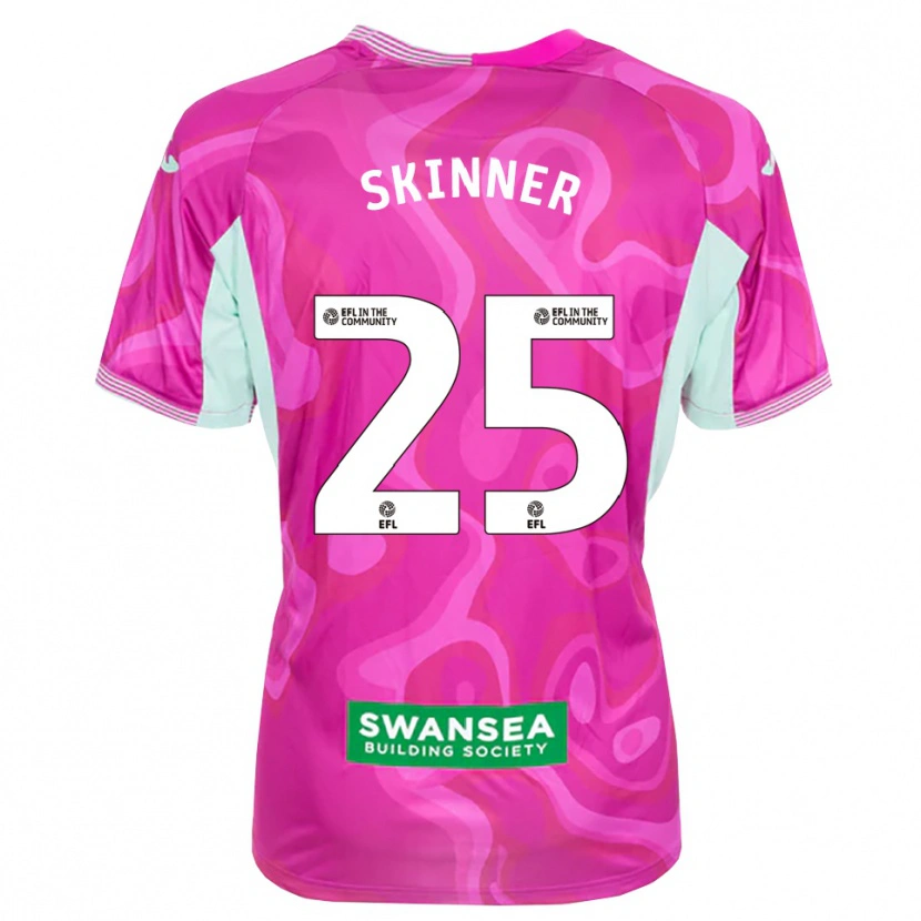 Danxen Damen Claire Skinner #25 Trikot Magenta Weiß Torwarttrikot 2025/26