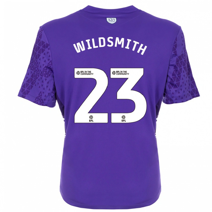 Danxen Damen Joe Wildsmith #23 Trikot Violett Weiß Torwarttrikot 2025/26