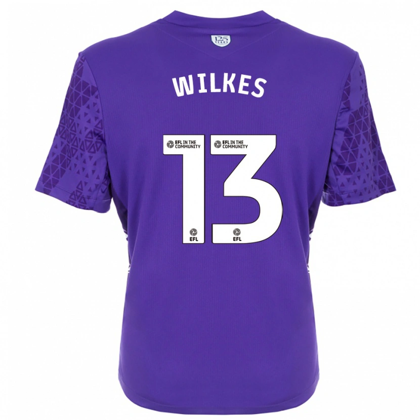 Danxen Damen Liam Wilkes #13 Trikot Violett Weiß Torwarttrikot 2025/26