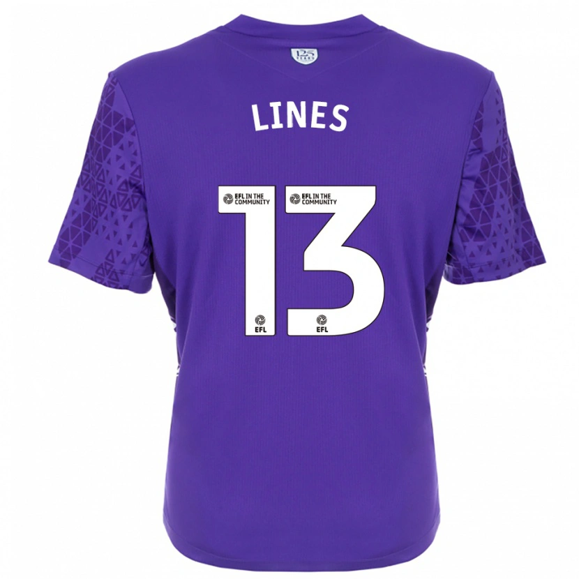 Danxen Damen Jack Lines #13 Trikot Violett Weiß Torwarttrikot 2025/26
