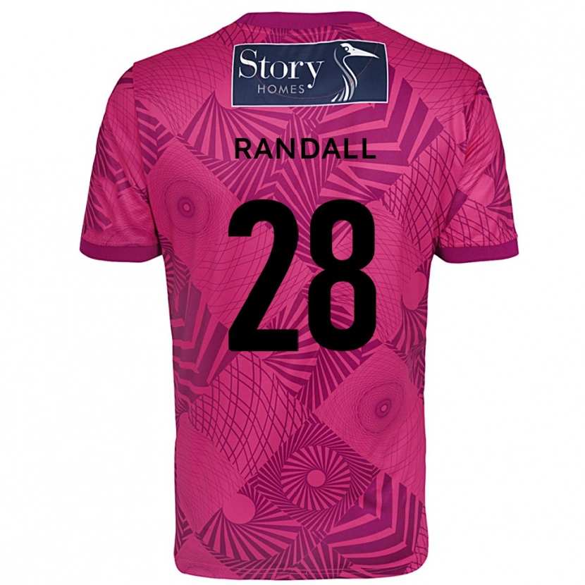 Danxen Damen Thomas Randall #28 Trikot Violett Magenta Torwarttrikot 2025/26
