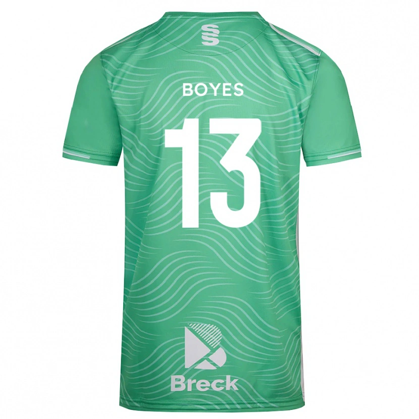 Danxen Damen Patrick Boyes #13 Trikot Mittel Türkis Torwarttrikot 2025/26