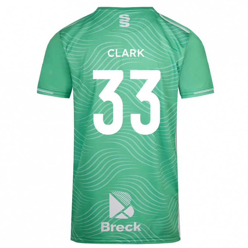 Danxen Damen Charlie Clark #33 Trikot Mittel Türkis Torwarttrikot 2025/26