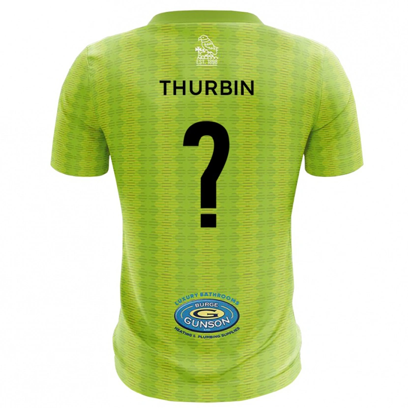 Danxen Damen Johnny Thurbin #0 Trikot Rasen Grün Torwarttrikot 2025/26