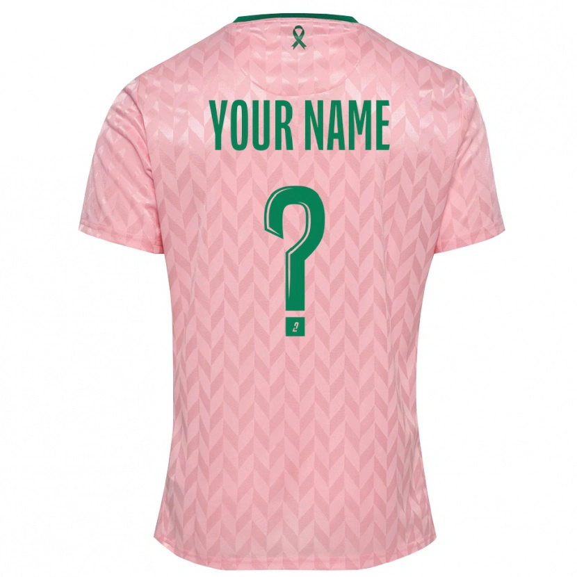 Danxen Damen AS Saint-Étienne Pink Grün Trikot Torwarttrikot 2025/26