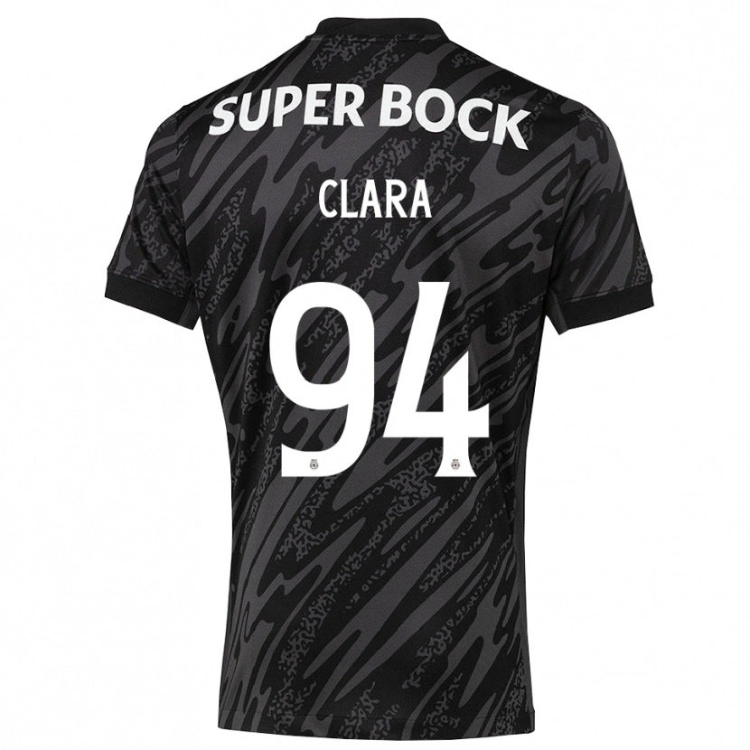 Danxen Damen Diogo Clara #94 Trikot Grau Schwarz Weiß Torwarttrikot 2025/26
