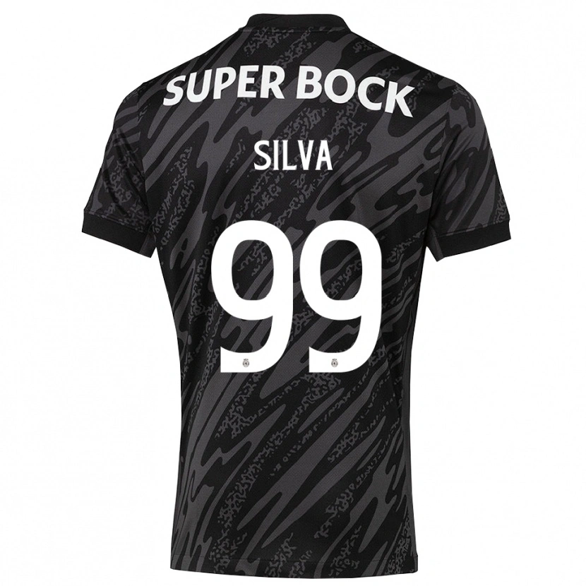 Danxen Damen Francisco Silva #99 Trikot Grau Schwarz Weiß Torwarttrikot 2025/26