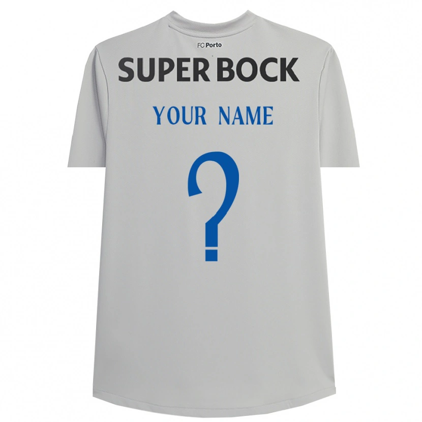 Danxen Damen FC Porto Hellgrau Schwarz Trikot Torwarttrikot 2025/26