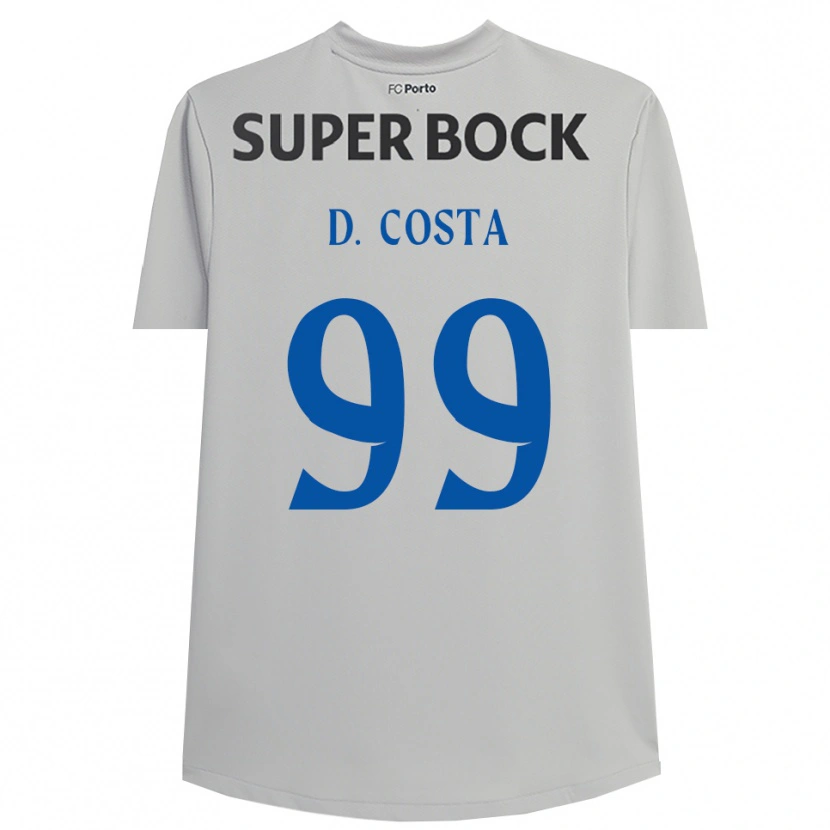 Danxen Damen Diogo Costa #99 Trikot Hellgrau Schwarz Torwarttrikot 2025/26