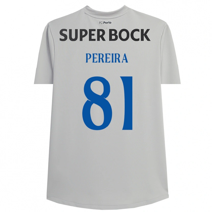 Danxen Damen Martim Pereira #81 Trikot Hellgrau Schwarz Torwarttrikot 2025/26