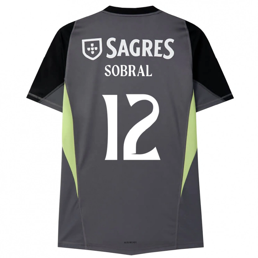 Danxen Damen Gonçalo Sobral #12 Trikot Dunkelgrau Schwarz Torwarttrikot 2025/26