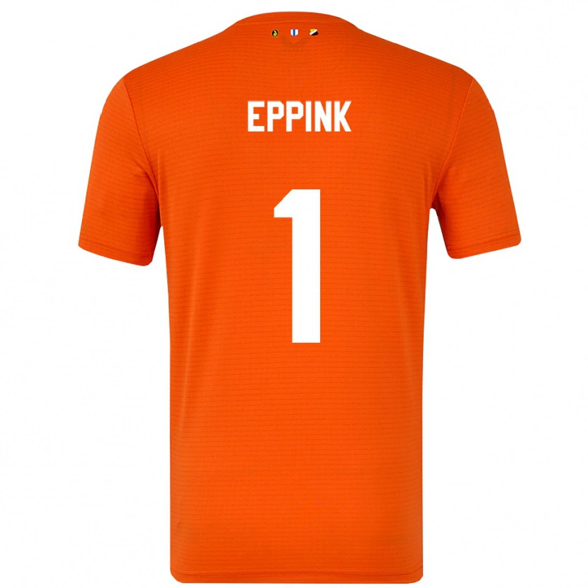Danxen Damen Mees Eppink #1 Trikot Orange Schwarz Torwarttrikot 2025/26