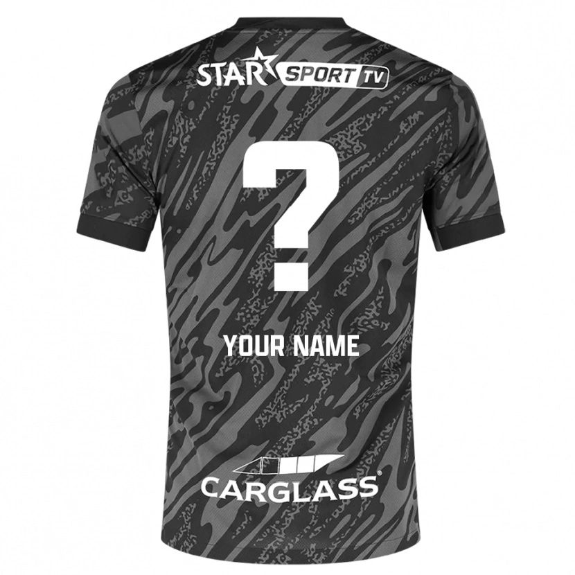 Danxen Damen KRC Genk Dunkelgrau Schwarz Trikot Torwarttrikot 2025/26