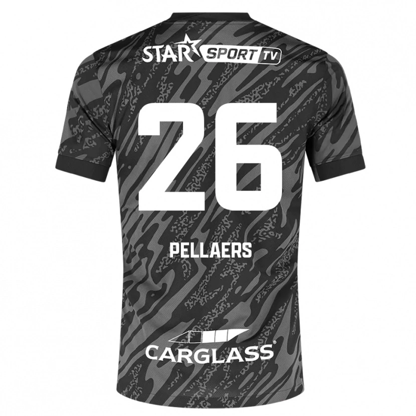 Danxen Damen Amanuel Pellaers #26 Trikot Dunkelgrau Schwarz Torwarttrikot 2025/26