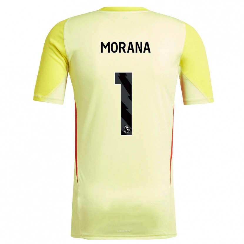 Danxen Damen Nathan Morana #1 Trikot Gelb Rot Torwarttrikot 2025/26