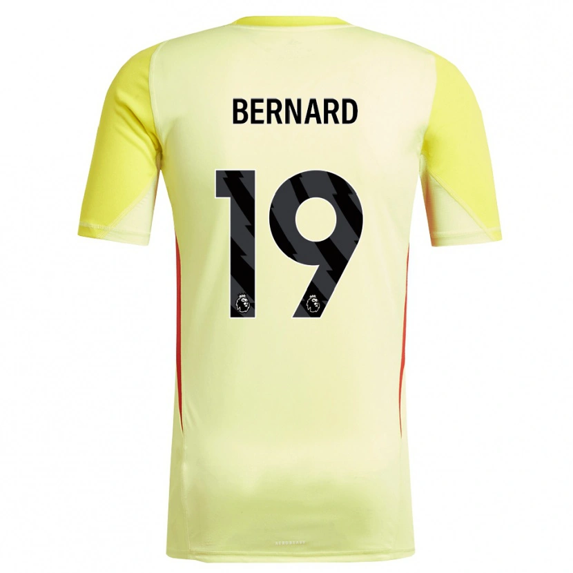 Danxen Damen DJ Bernard #19 Trikot Gelb Rot Torwarttrikot 2025/26