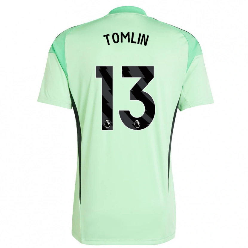 Danxen Damen Jack Tomlin #13 Trikot Hellgrün Schwarz Torwarttrikot 2025/26