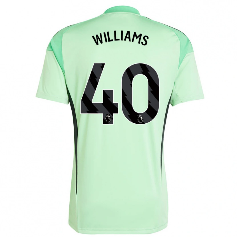 Danxen Damen Naomi Williams #40 Trikot Hellgrün Schwarz Torwarttrikot 2025/26