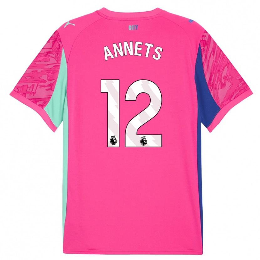 Danxen Damen Eve Annets #12 Trikot Rosenrosa Torwarttrikot 2025/26