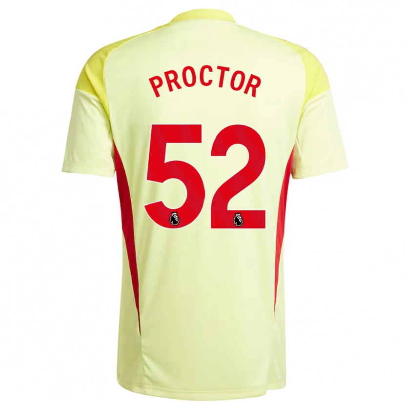 Danxen Damen Sam Proctor #52 Trikot Hellgelb Torwarttrikot 2025/26