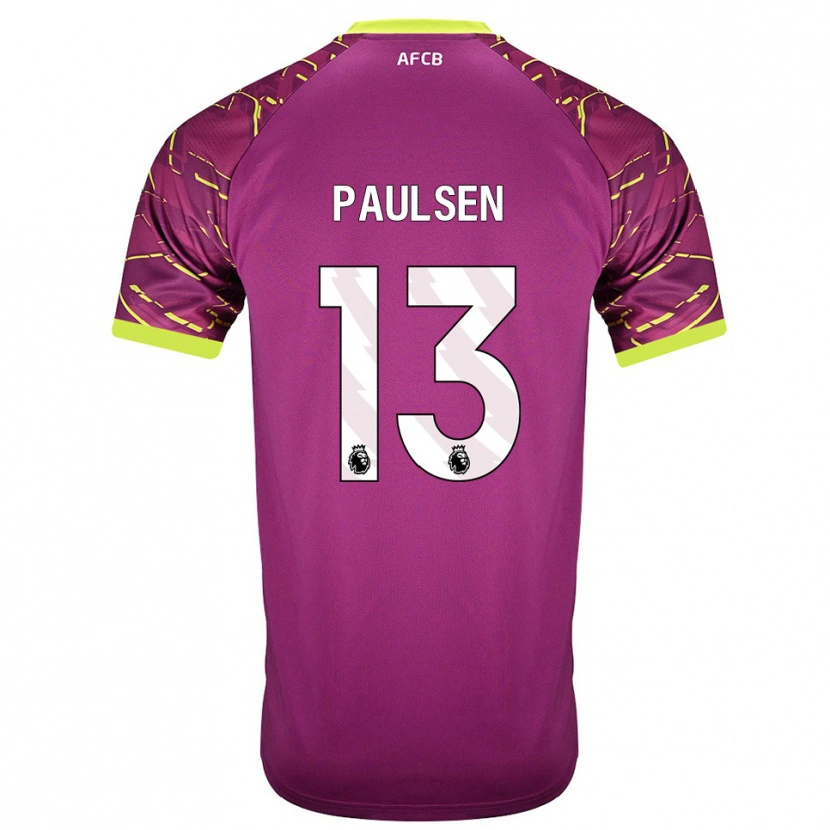Danxen Damen Alex Paulsen #13 Trikot Dunkles Magenta Torwarttrikot 2025/26
