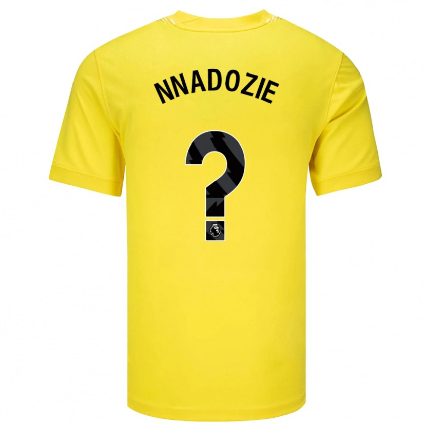 Danxen Damen Chiamaka Nnadozie #0 Trikot Gelb Schwarz Torwarttrikot 2025/26