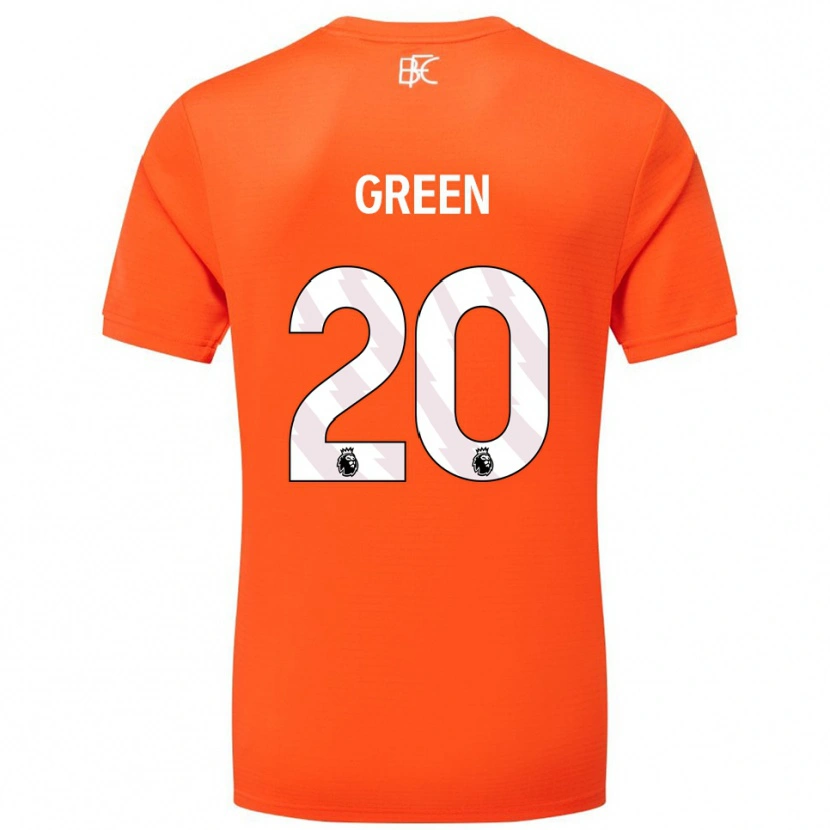 Danxen Damen Etienne Green #20 Trikot Orange Weiß Torwarttrikot 2025/26